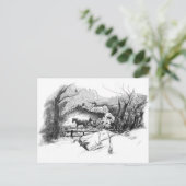 中央公園のはがきを乗り越える ポストカード (スタンド正面)