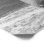 中央公園動物園ゾウ， 1922.ヴィンテージ写真 ポスター (角)