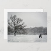 中央公園、はがき ポストカード (正面/裏面)