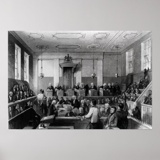 中央刑事裁判所、オールドベイリー ポスター (正面)