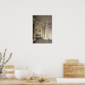 中央前庭のビュー、構築1642-51 ポスター (キッチン)