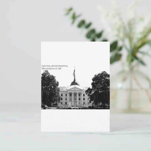中央州病院 – ミレッジビル,ジョージア ポストカード (スタンド正面)
