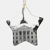 中央州立病院- MILLEDGEVILLE、ジョージア セラミックオーナメント (左)