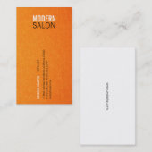 中央揃えタイプ/テキスタイルグラデーション 名刺 (正面/裏面)