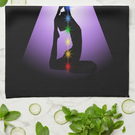 中央揃え キッチンタオル (折り畳み)