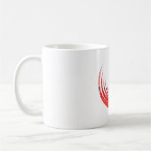 中央揃え|セラミックマグカップ コーヒーマグカップ (左)