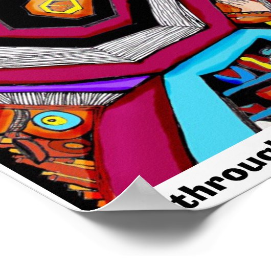 中央揃え ポスター (角)