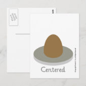 中央揃え ポストカード (正面/裏面)