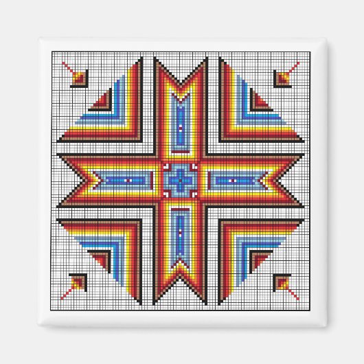 中央揃え マグネット (正面)