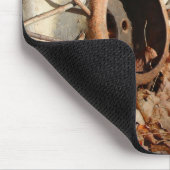 中央政府長旗のタイヤのマウスパッド マウスパッド (コーナー)