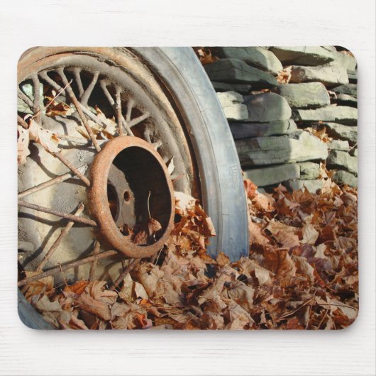 中央政府長旗のタイヤのマウスパッド マウスパッド (正面)