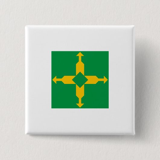 中央政府Distritoブラジル 缶バッジ (正面)