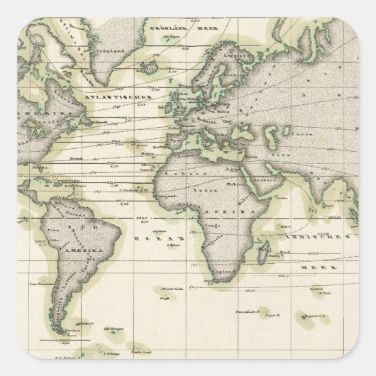 中央気圧計 スクエアシール (正面)