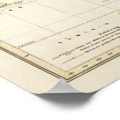 中央気圧計 ポスター (角)