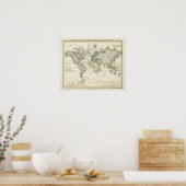 中央気圧計 ポスター (キッチン)