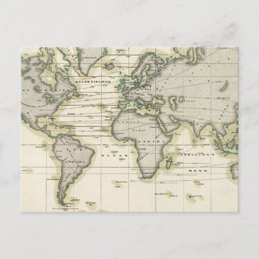 中央気圧計 ポストカード (正面)