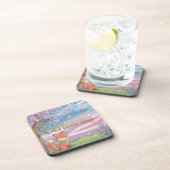 中央漫画スタイルコースターセット コースター (右側)