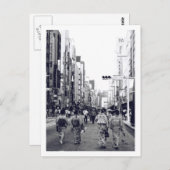 中央通銀座東京はがき ポストカード (正面/裏面)