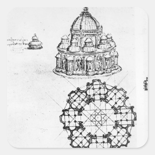 中央集権教会の詳細, c.1488 スクエアシール (正面)