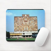 中央館の正面のモザイクを囲んで下さい マウスパッド (マウス)