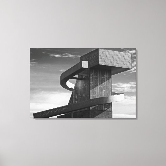 中央高等学校， 2017 キャンバスプリント (正面)