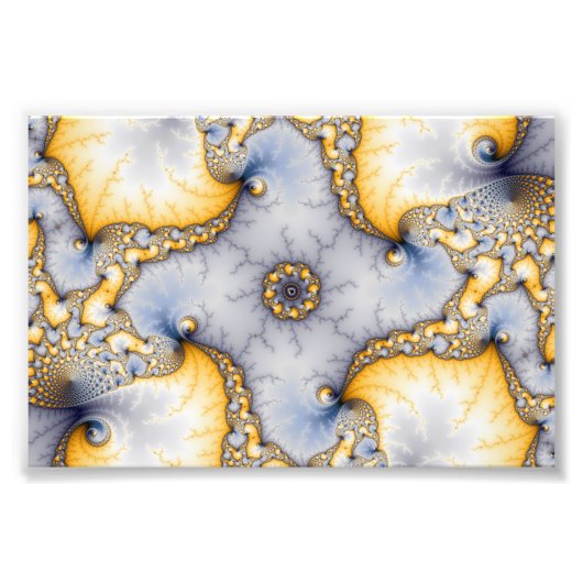 中央 – フラクタルアート フォトプリント            (正面)