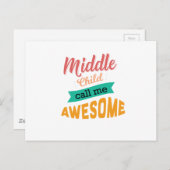 中子が私を呼び出素晴らしすおもしろい ポストカード (正面/裏面)