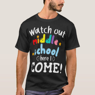 中学を見てこ来この先輩 Tシャツ