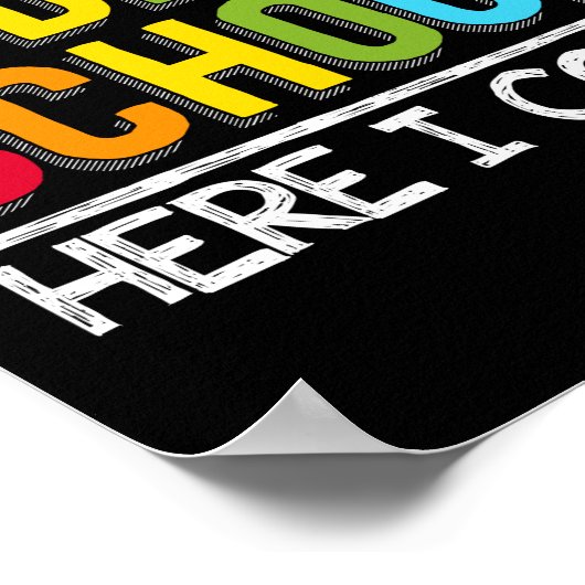 中学を見学しよう来 ポスター (角)