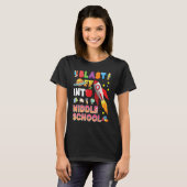中学ロケット新学期に突進する Tシャツ (正面フル)