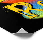 中学ロック – ギターポスター ポスター (角)