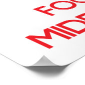 中学保に集中して落ち着く ポスター (角)