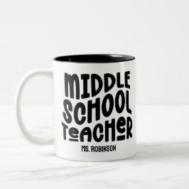 中学先生評価カスタム ツートーンマグカップ