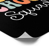 中学分隊レトログルービーヴィンテージ初日 ポスター (角)