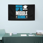 中学小学校への転校 横断幕 (トレードショー)
