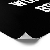 中学教室のデコールスラングのポスター ポスター (角)