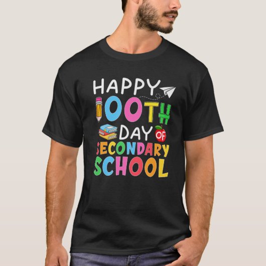 中学日百名先生 Tシャツ (正面)