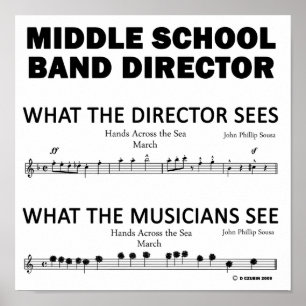 中学校のバンドの感想 ポスター