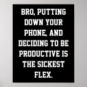 中学校のポスタースラング ポスター (正面)