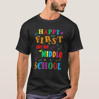 中学校の初日・新学期の先生 Tシャツ