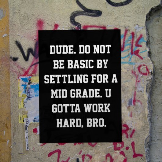 中学校の教室の授業 ポスター