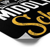 中学校へ進学 ポスター (角)