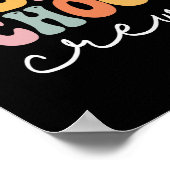 中学校クルーレトログルーヴィーヴィンテージ初日 ポスター (角)