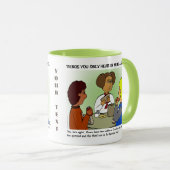 中学校コンボのマグカップで聞こえるもの マグカップ (正面右)