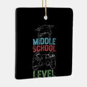 中学校レベルの完了 セラミックオーナメント (右)