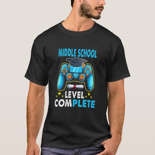 中学校レベルの完全なビデオゲーム上級Gr Tシャツ (正面)