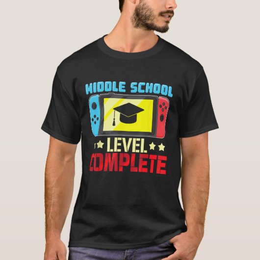 中学校レベル卒業クラスの完了2 Tシャツ (正面)
