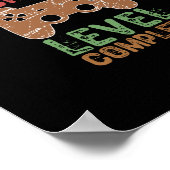 中学校レベル完了 – 卒業ギフト ポスター (角)