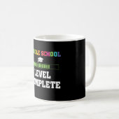 中学校卒業レベル完全生徒 コーヒーマグカップ (正面右)
