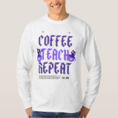 中学校教師感謝デー先生 Tシャツ (正面)